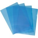 Büroring Aktenhüllen, genarbt, blau, Sichtmappe...