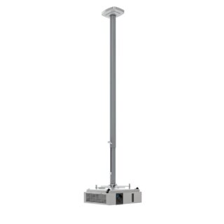 Comfort² 150, Deckenhalterung für Projektoren, silber, Abstand Projektor / Decke stufenlos von 105 - 150 cm