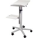 Beamertisch MAULpro, grau, inkl. 3-fach Schuko-Steckdose,...