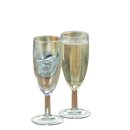 12er Set Sektkelche FIVESTAR 0,15 Liter, Höhe: 15,5cm