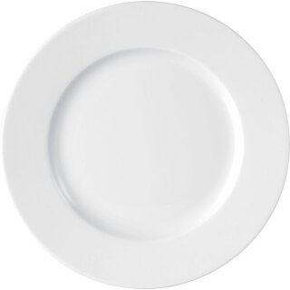 6-tlg. Set Dessertteller ISTA aus weißem Porzellan, 21 cm