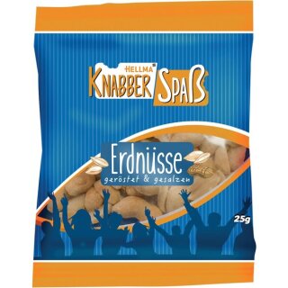 HELLMA Erdnüsse, geröstet u gesalzen VIELEN DANK FÜR IHREN AUFTRAG!