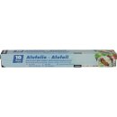 Alufolie 10 m x 30 cm auf Rolle, Stärke: 15 my