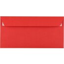 Briefumschlag C5/6 DL, HK, intensivrot, 100 g, 229 x 114...
