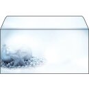 Weihnachts-Umschlag Blue Mystery DL, 90g, gummiert,