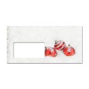 Weihnachts-Umschlag Winter Flair DL, Fenster, 90 g, gummiert