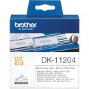 Adress-Etiketten 17 x 54 mm, sw/ws, für Brother...