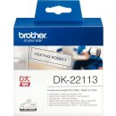 Endlos Film Etiketten 62 mm x 15,24 m, sw/tr