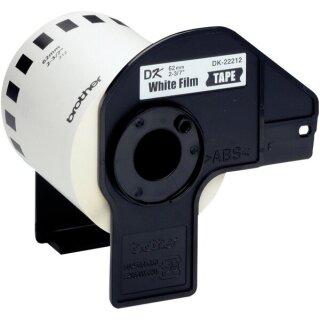 Endlos-Film Etiketten 62 mm x 15,24 m, sw/ws