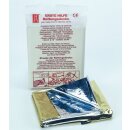 Erste-Hilfe Rettungsdecke gold/silber, 12 my, Maße:...