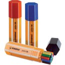 Stabilo Point 88 Big Point Box, 20er Box, farblich sortiert