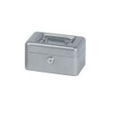 Geldkassette, silber, 152 x 125 x 81 mm, lackierter...