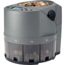Münzzähler u. Sortierer 1450, grau zählt...