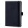 Wochenkalender Conceptum 1W./2S. 2023, 108 x 151 x 19 mm, schwarz