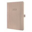 Wochenkalender Conceptum 2023, A5, taupe, 2 Seiten / 1...