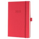 Wochenkalender Conceptum 2023, (DE/EN/FR/NL), red, ca....