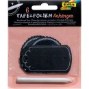 Tafelfolien Anhänger mit Speckstein- stift, 3 Formen...