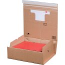 Duo-Ordnerversandbox für 2 Ordner, braun, hk, m....