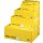 Mail-Box XL gelb, haftklebend und Aufreißfaden,