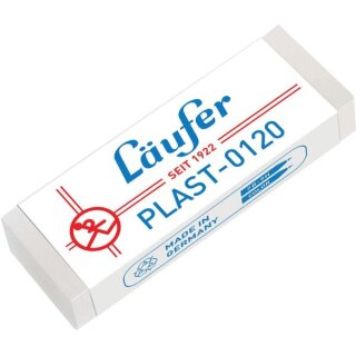 Radierer Plast 0120 65x21x12mm # 01200