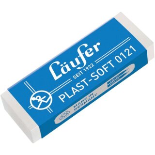 Radierer Plast Soft 0121 65x21x12mm
