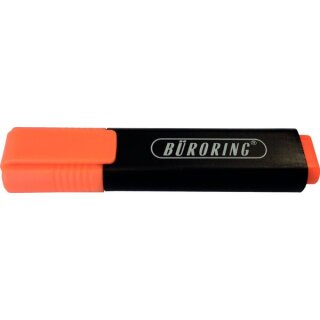 Büroring Textmarker, orange