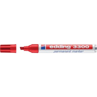 Marker 3000 mit Keilspitze, 1 - 5 mm, nachfüllbar, rot