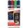 Window Marker 4095, 4er Etui schwarz, rot, blau, hellgrün