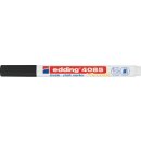 Kreidemarker 1 - 2 mm, schwarz, mit Rundspitze, non...