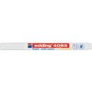 Kreidemarker 1 - 2 mm, weiß, mit Rundspitze, non...