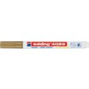 Kreidemarker 1 - 2 mm, gold, mit Rundspitze, non permanent