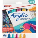 Acrylmarker 5000, 5er Set, 5 - 10 mm, Keilspitze,...