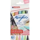 Acrylmarker 5100, 5er Set, 2 - 3 mm, Rundspitze,...