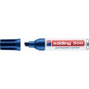 Marker 500 Keil 2-7mm blau nachfüllbar mit edding T 25
