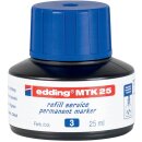 Nachfülltinte für Permanentmarker 25 ml blau