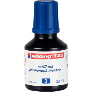 Nachfülltusche T25 30ml blau
