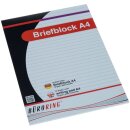 Büroring Briefblock A4/50 Blatt, liniert, holzfrei,...