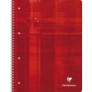 Collegeblock A4 kariert, 80 Blatt, farbiger Orga-Rand,...