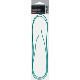 Gummibandset, A4, türkis, 1 Verschluss- und 2 Haltegummis