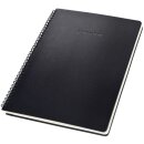 Spiralblock Conceptum, 80g, Hardcover, schwarz, liniert,...