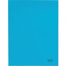 Jurismappe Recycle, A4, blau, 3 Klappen, Karton 430 g/qm
