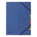 Pagna Eckspann-Ordnungsmappe Easy, 7 Fächer, blau,...