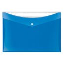 Dokumententasche, DIN A4, blau, mit zusätzlicher...