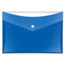 Dokumententasche, DIN A5, blau, mit zusätzlicher...
