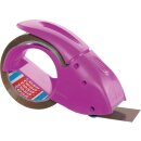 tesapack® Abroller Packn Go pink, inkl. 1 Rolle...