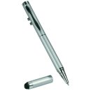 Laserpointer 4 in 1, Touch-Pen Reichweite ca.100m, Silber...