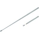 Teleskop-Kugelschreiber chrom 13cm lang, ausziehbar bis...