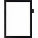 DURAFRAME NOTE, A4, schwarz, direkte Beschriftung...