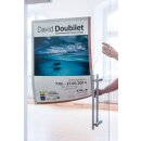 DURAFRAME Poster A1, metallic silber selbstklebend,...