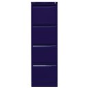 Hängeregistraturschrank, einbahnig, DIN A4, 4...